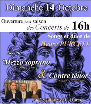 Affiche de Henry Purcell : Songs et duos