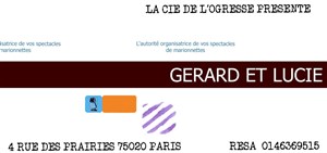 Affiche de Gérard et Lucie