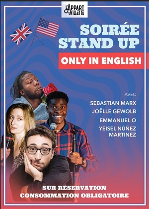 Affiche de Stand-up in English
