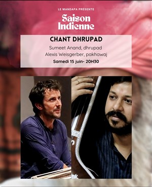 Affiche de Chant Dhrupad : Musique de l'Inde du Nord