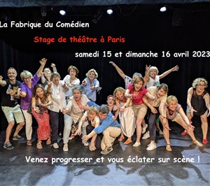 Affiche de Stage théâtre week-end impro