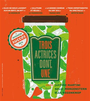 Affiche de Trois Actrices Dont Une