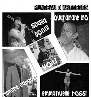 Affiche de Plateau d'artistes : chant et humour