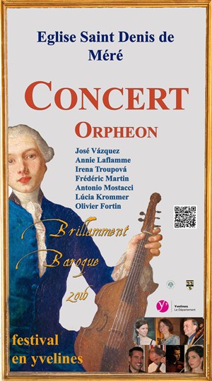 Affiche de 3ème concert du festival Brillamment Baroque 2016