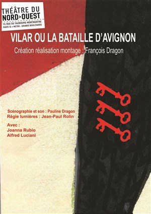 Affiche de Vilar ou la bataille d'Avignon.