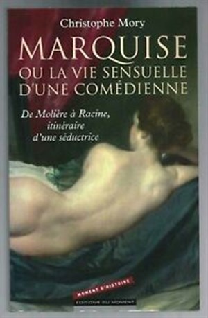 Affiche de Christophe Mory vient parler de son livre : Marquise ou la vie sensuelle d'une comédienne
