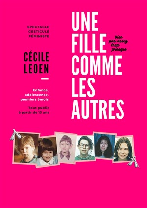 Affiche de Cécile Leoen dans Une fille comme les autres