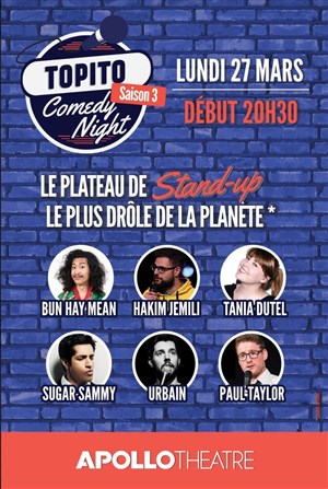 Affiche de Topito comedy night