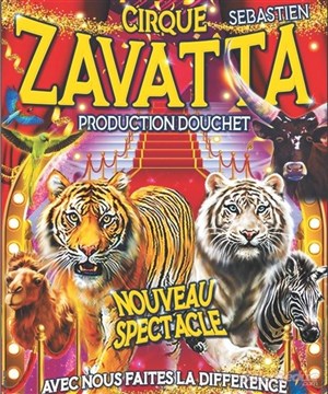 Affiche de Cirque Sébastien Zavatta - Saint-Philbert-de-Grand-Lieu