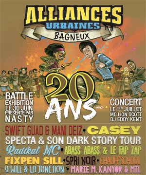 Affiche de Alliances Urbaines | Grand concert 20 ans