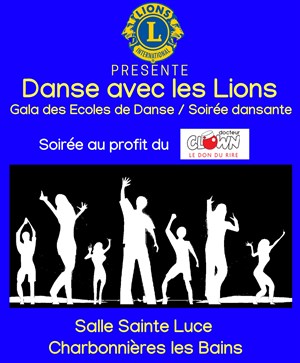 Affiche de Danse avec les lions | Gala et soirée dansante