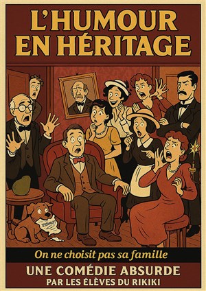 Affiche de L'humour en héritage