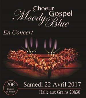 Affiche de Choeur Gospel Moody Blue