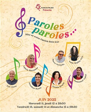 Affiche de Paroles, paroles...