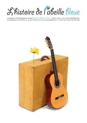 Affiche de L'histoire de l'abeille bleue