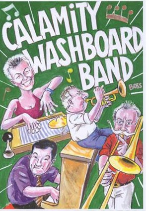 Affiche de Calamity Washboard Band avec Michel Quéraud
