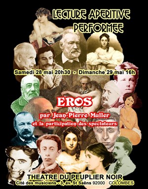 Affiche de Lecture apéritive performée EROS