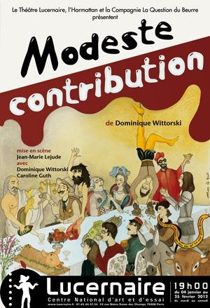 Affiche de Modeste Contribution