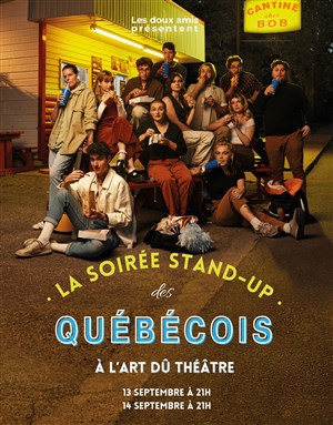 Affiche de La Soirée Stand-Up des Québécois
