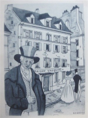 Affiche de Visite guidée : Promenade littéraire dans le 5è arrondissement – De la Mouff' à la Maub' | Par Danielle Malka
