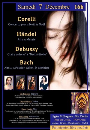 Affiche de Airs de Noël pour Soprano et Trio à cordes