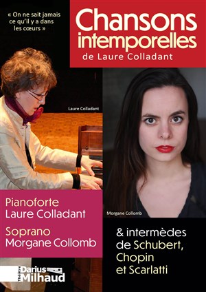 Affiche de Chansons intemporelles Récital Voix & Pianoforte
