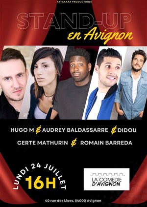 Affiche de Stand-up en avignon
