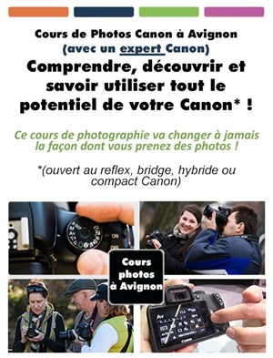 Affiche de Cours photo Canon : maîtriser votre Canon - votre Canon expliqué pas à pas