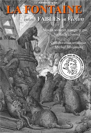Affiche de La Fontaine entre fables et violon