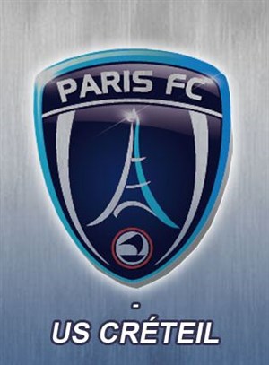 Affiche de Football : Paris FC - US Créteil - Championnat de National 1