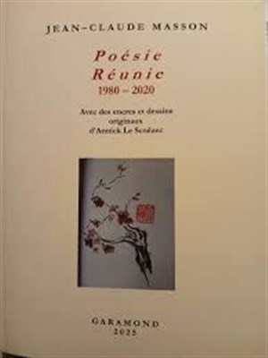 Affiche de Poésie Réunie de Jean-Claude Masson et Les Heures croisées d'Annick Le Scoëzec