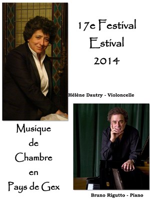 Affiche de Festival CelloArte | Schumann / Ropartz / Franck