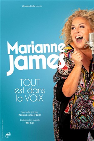 Affiche de Marianne James dans Tout est dans la voix
