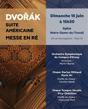 Affiche de Concert Dvorák