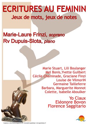 Affiche de Ecritures au féminin