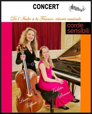 Affiche de De l'Italie à la France, rêverie musicale