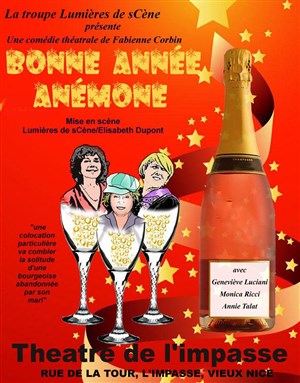 Affiche de Bonne année Anémone