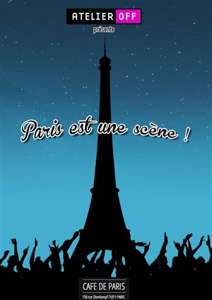 Affiche de Paris est une scène