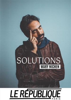 Affiche de Wary Nichen dans Solutions