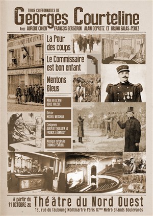 Affiche de Trois chiffonnades de Courteline