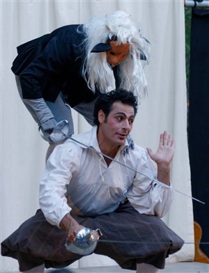 Affiche de Le capitaine fracasse noisette : festival Commedia dell'Arte - 3ème édition