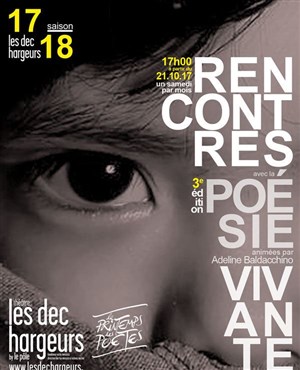 Affiche de Rencontre avec la poésie vivante - Jean-Pierre Luminet