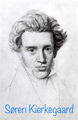 Affiche de Søren Kierkegaard, écrivain et philosophe danois.
