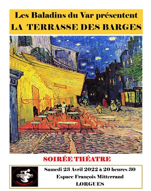 Affiche de La Terrasse des barges