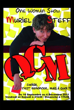 Affiche de Muriel Steff dans QCM