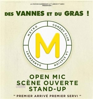 Affiche de Open Mic Stand Up : Premier arrivé, Premier servi