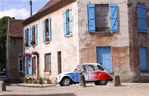 Affiche de Balade Insoupçonnée : Visite de Paris en 2CV | par Paris Authentic