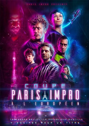 Affiche de La Coupe Paris Impro