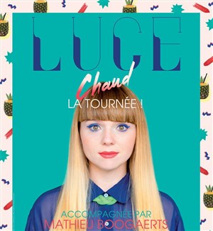 Affiche de Luce et Mathieu Boogaerts