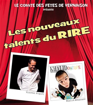 Affiche de Les nouveaux talents du rire : Khalid Akhazane et Vincent Piguet